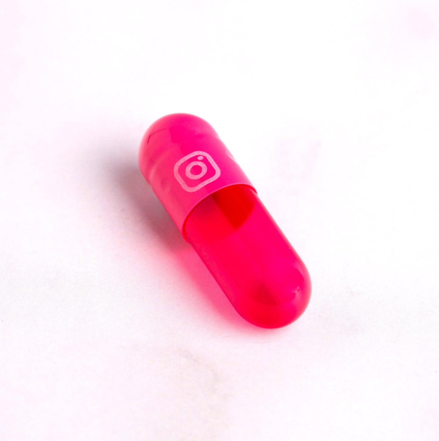 Pink Insta Caps, empty gelatin capsules - Size 0